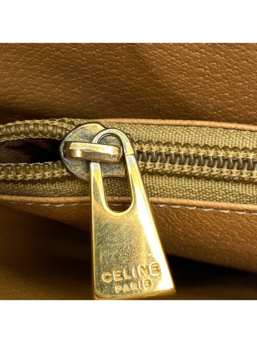 Celine Tote Macadam Brown Bucket - Picture 16 of 16